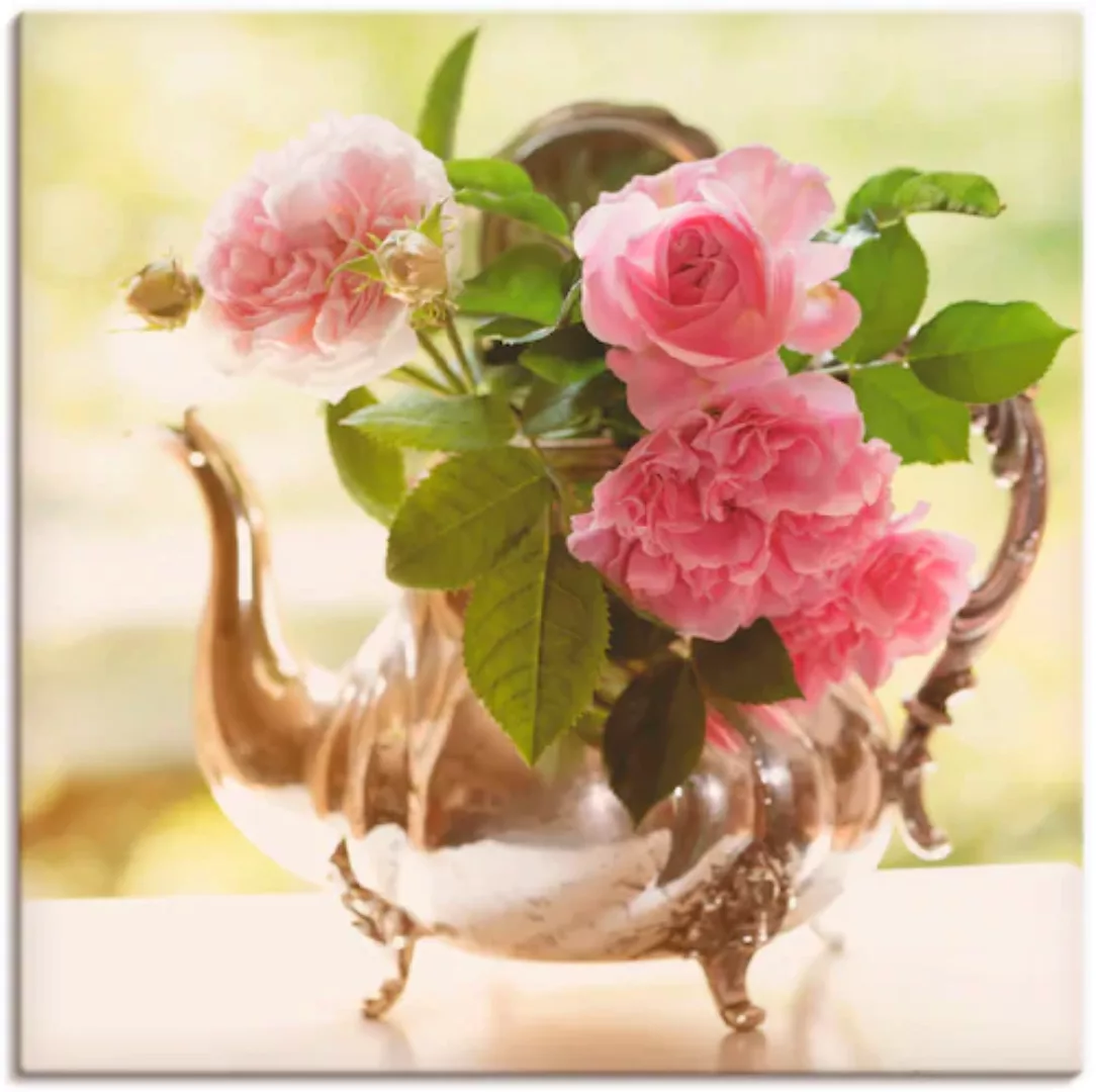 Artland Wandbild "Rosen Romance", Blumen, (1 St.) günstig online kaufen