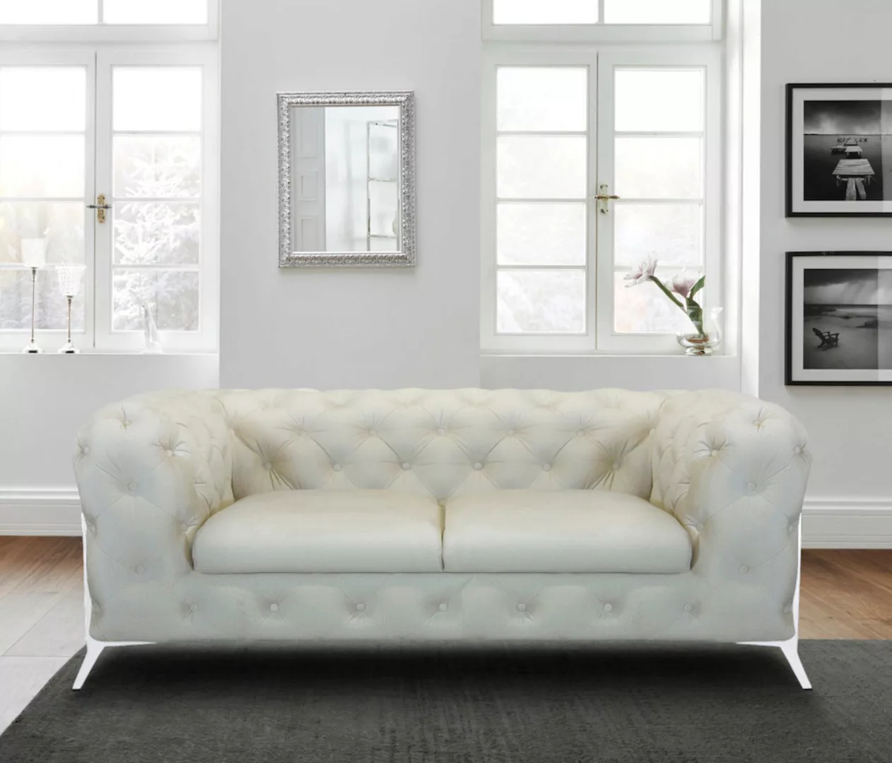 Leonique Chesterfield-Sofa "Amaury" günstig online kaufen