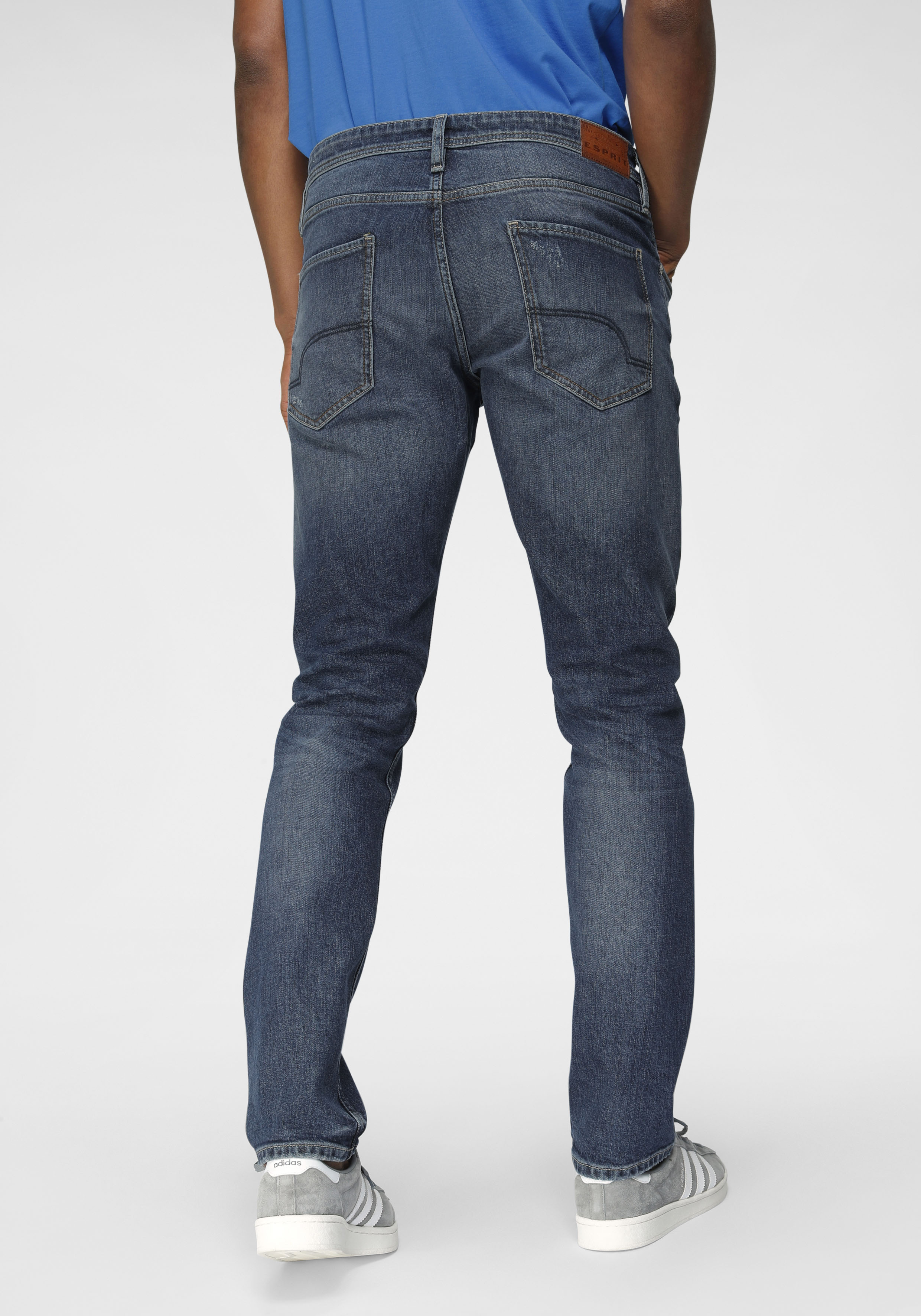 Esprit Slim-fit-Jeans, mit Destroyed-Effekten günstig online kaufen