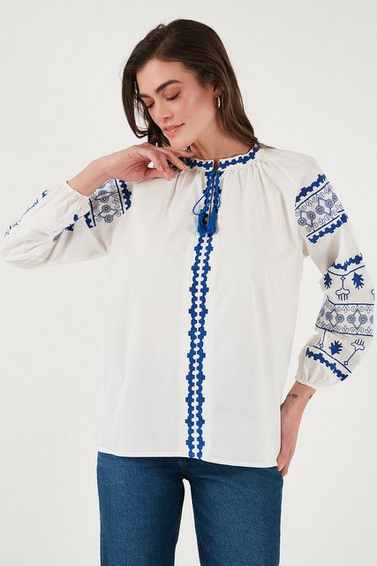 LELA Shirtbluse Loose Fit (1-tlg) günstig online kaufen