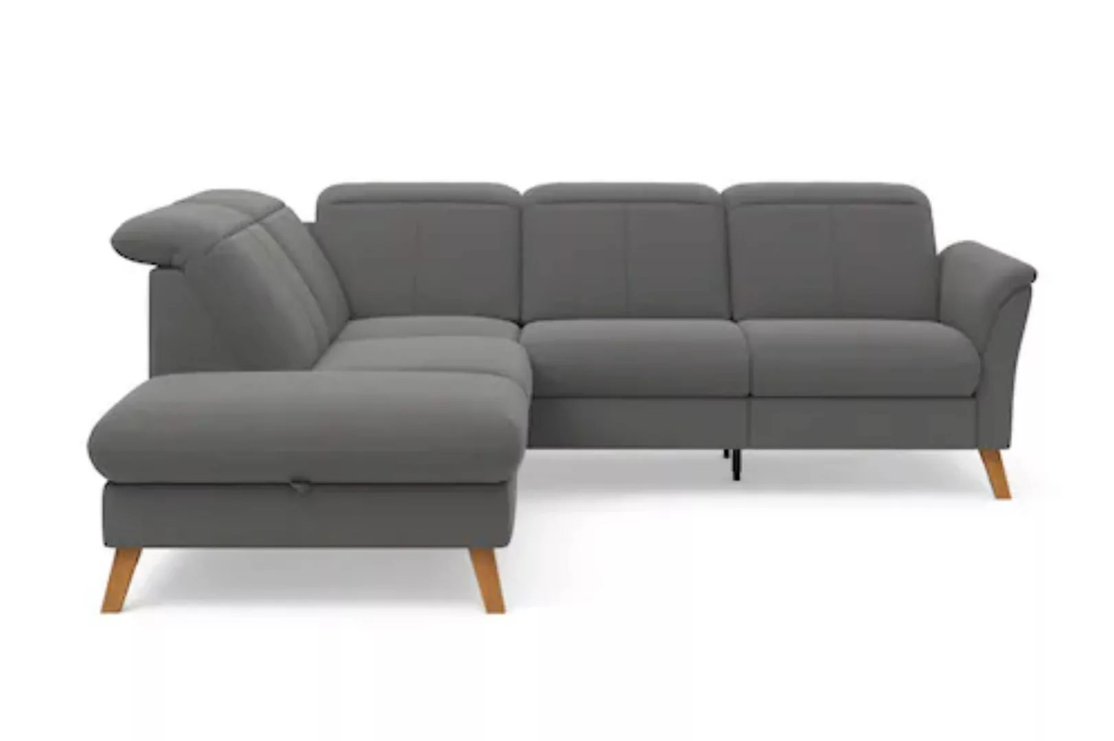 sit&more Ecksofa "Romero L-Form", wahlweise mit oder ohne TV-Funktion, Bett günstig online kaufen