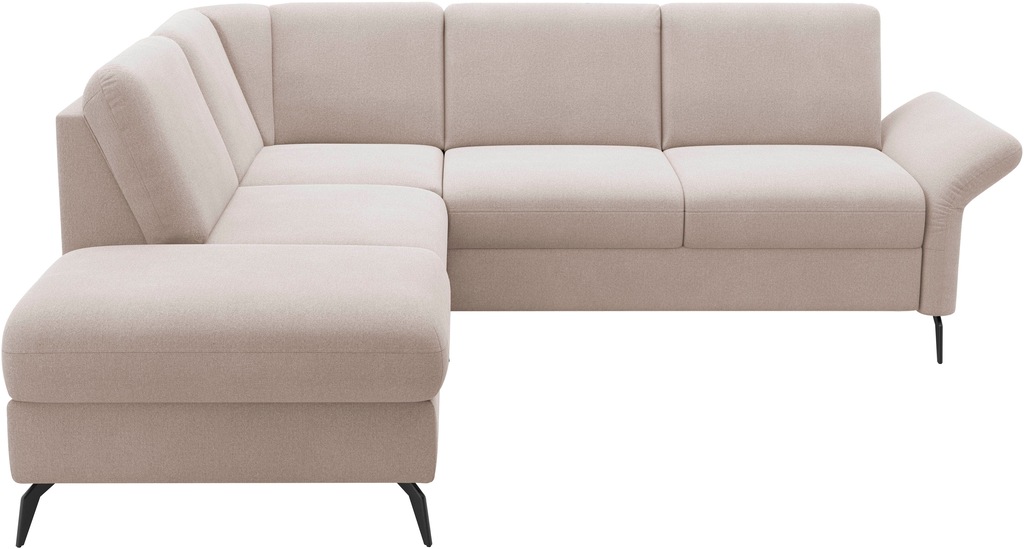 Home affaire Ecksofa "Rochelle", wahlweise mit Bettfunktion, Bettkasten und günstig online kaufen