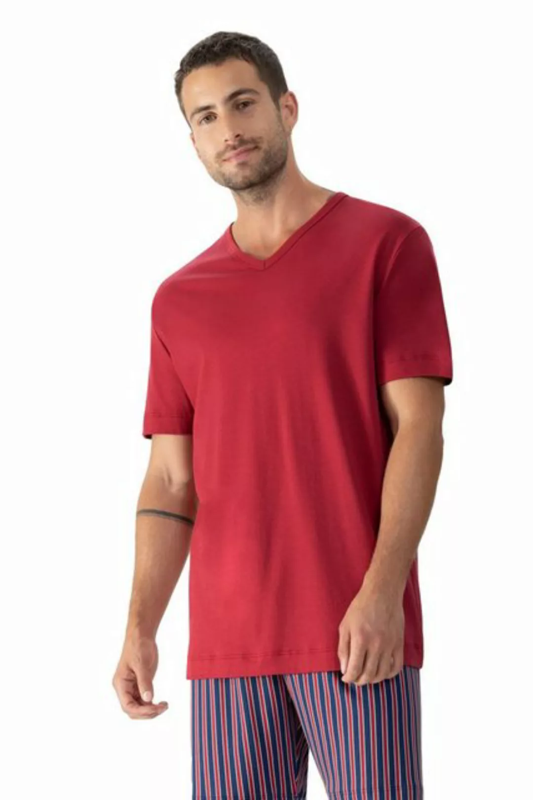 Mey T-Shirt "SOLID NIGHT", T-Shirt aus Interlock-Jersey günstig online kaufen