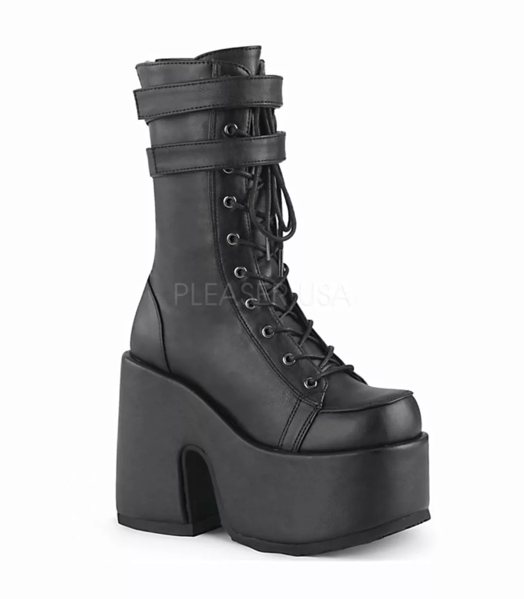 Plateau Stiefel CAMEL-250 - Schwarz (Schuhgröße: EUR 41) günstig online kaufen