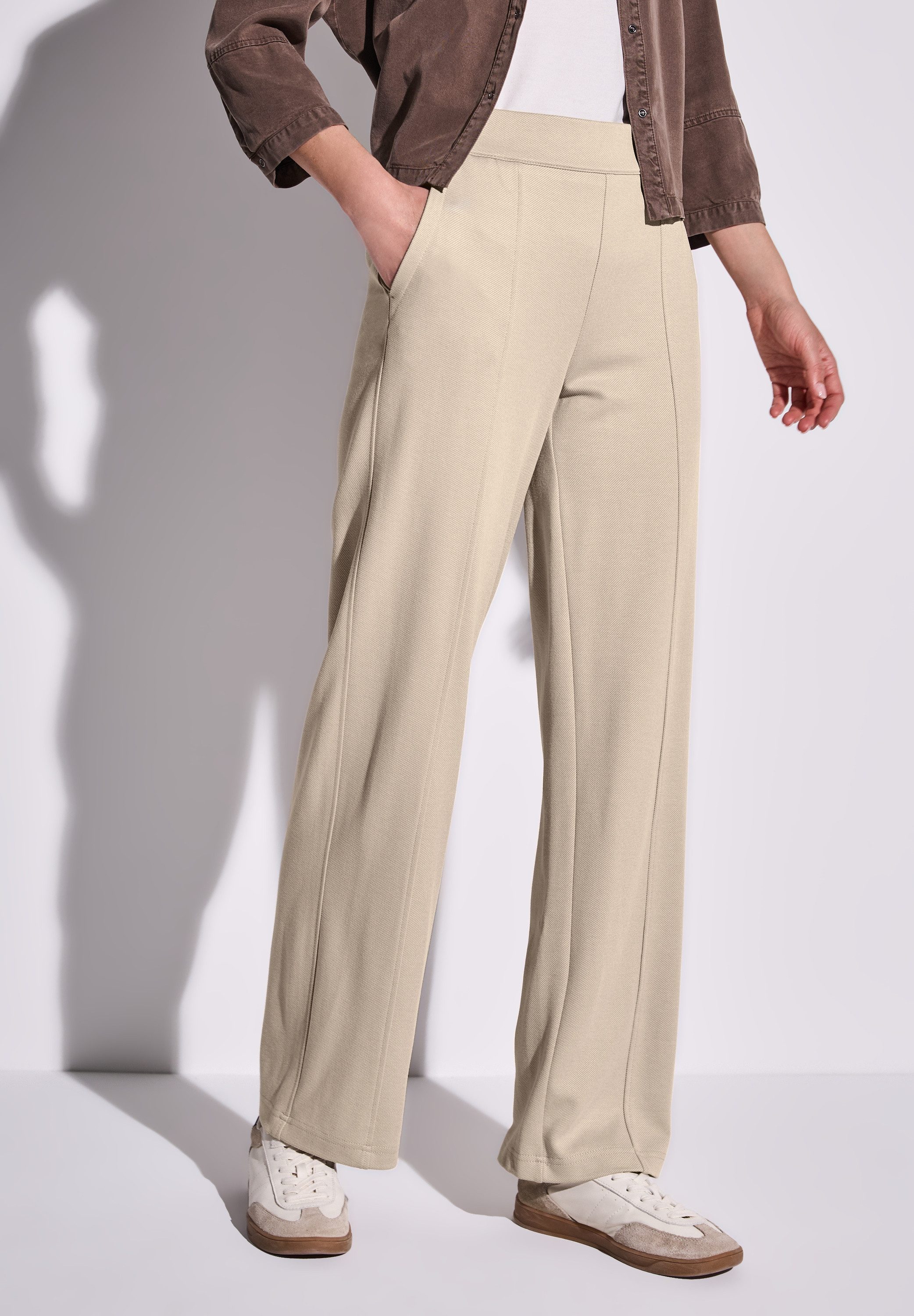STREET ONE Stoffhose, High Waist günstig online kaufen