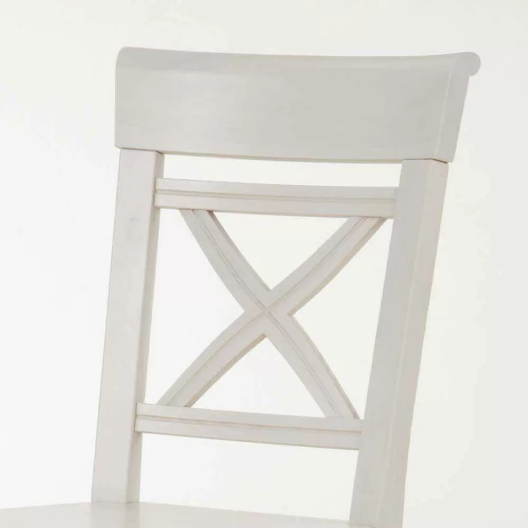 Esstischstuhl aus Kiefer Massivholz Landhausstil (2er Set) günstig online kaufen