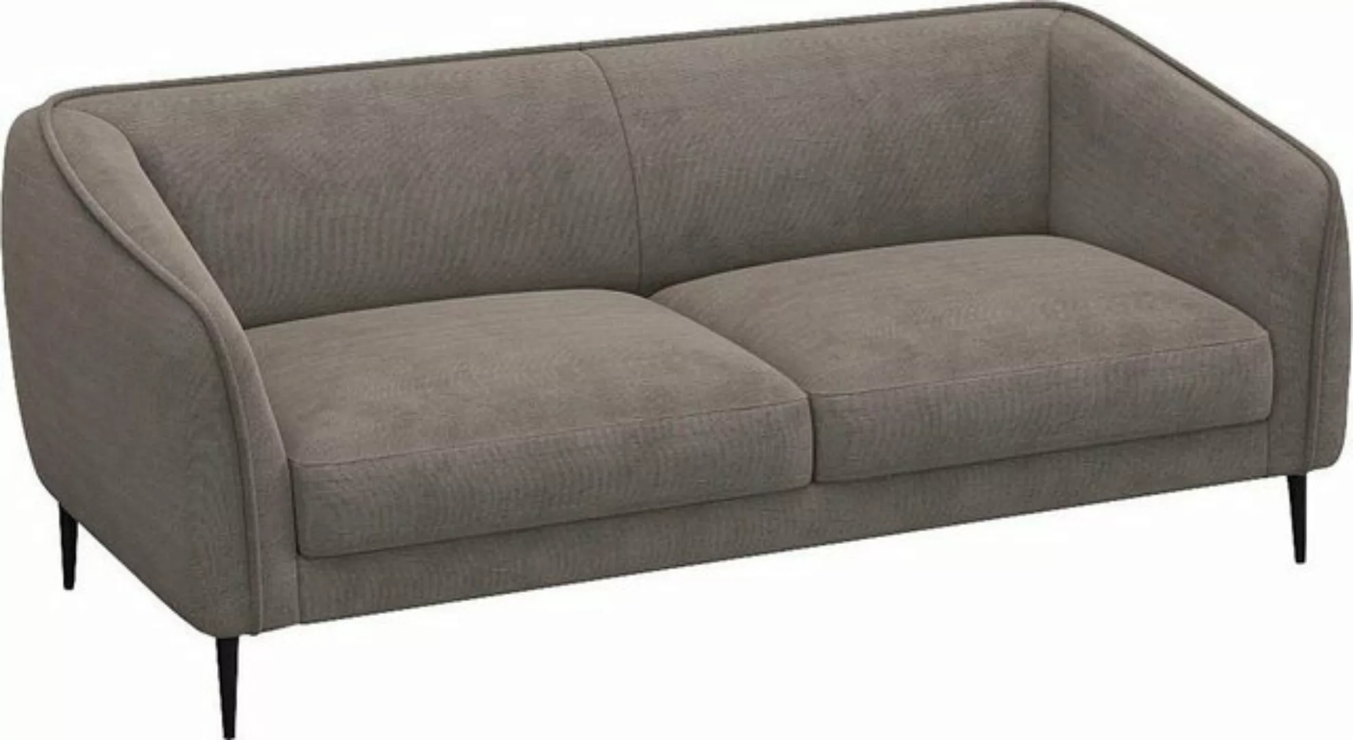 FLEXLUX 2,5-Sitzer Belle Designsofa, Couch, bequem durch Kaltschaum im Sitz günstig online kaufen