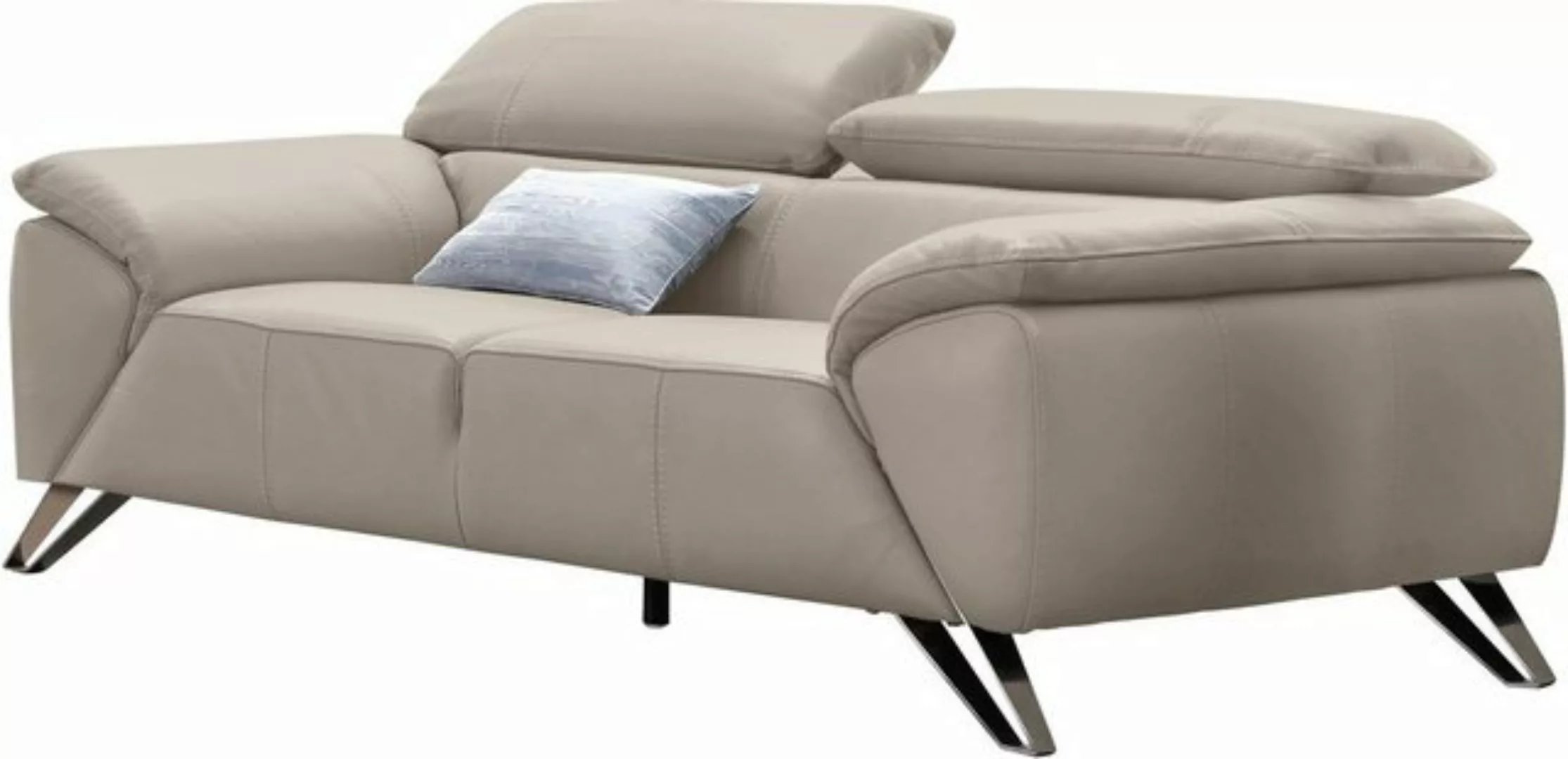 Nicoletti Home 2,5-Sitzer, Breite 204 cm, inklusive Kopfteilverstellung, Me günstig online kaufen