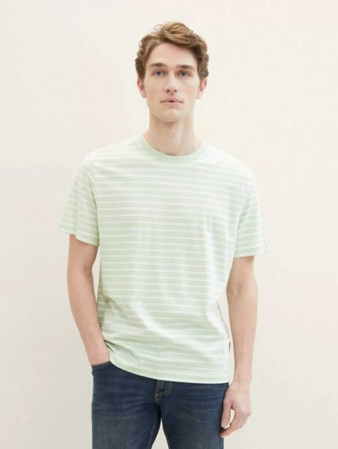 TOM TAILOR T-Shirt Gestreiftes T-Shirt günstig online kaufen