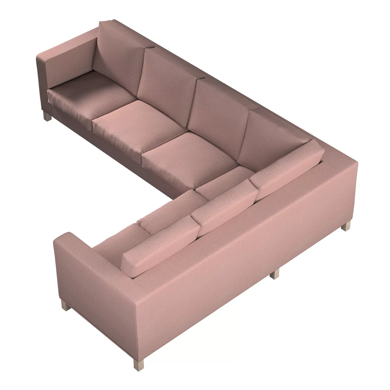 Bezug für Karlanda Sofa Ecke links, altrosa, 36cm x 30cm x 50cm, City (704- günstig online kaufen