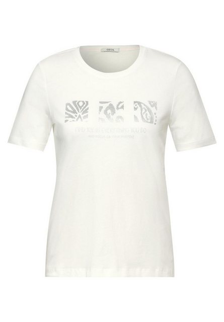 Cecil T-Shirt Glitter FP Shirt günstig online kaufen