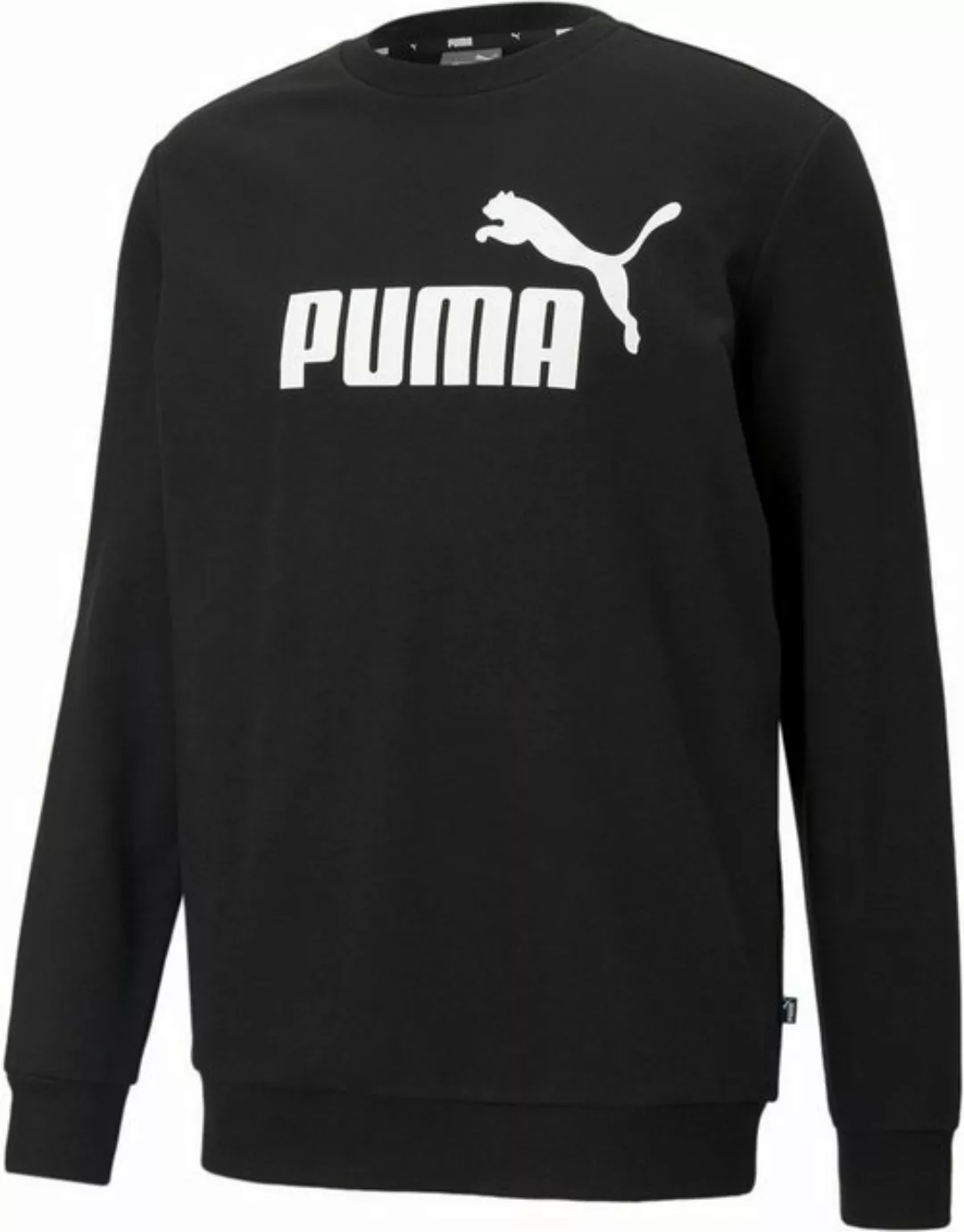 PUMA Sweater NOS PUMA ESS Big Logo Crew TR,PUMA schwarz-weiss günstig online kaufen