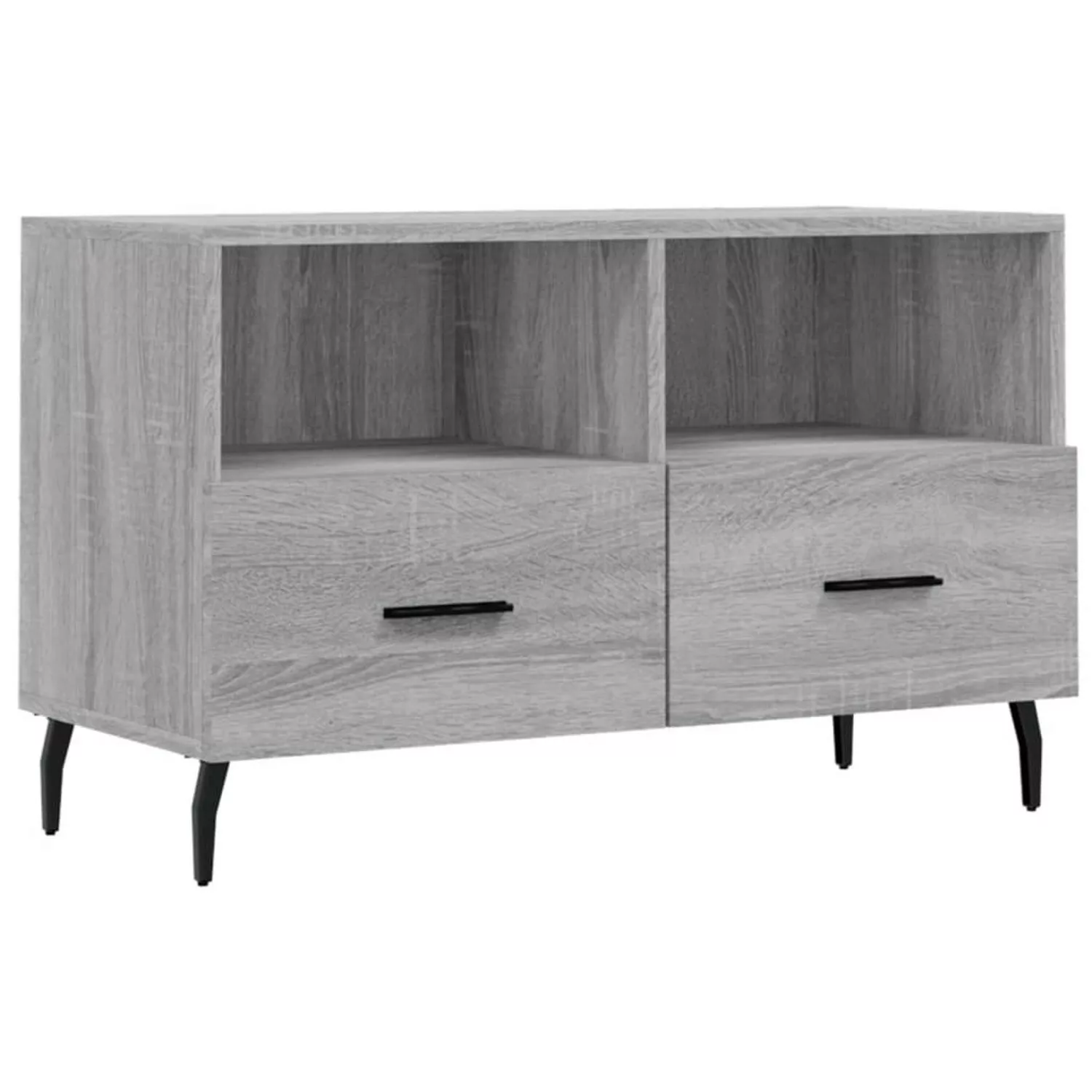 VidaXL TV-Schrank Grau Sonoma 80x36x50 cm Holzwerkstoff  Modell 8 günstig online kaufen