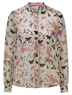 Bluse Marcel Ostertag beige günstig online kaufen
