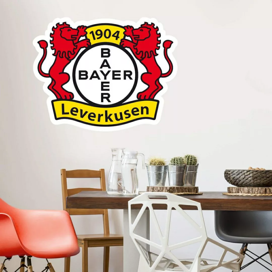 Wall-Art Wandtattoo "Bayer 04 Leverkusen Logo", (Set, 1 St.), selbstklebend günstig online kaufen