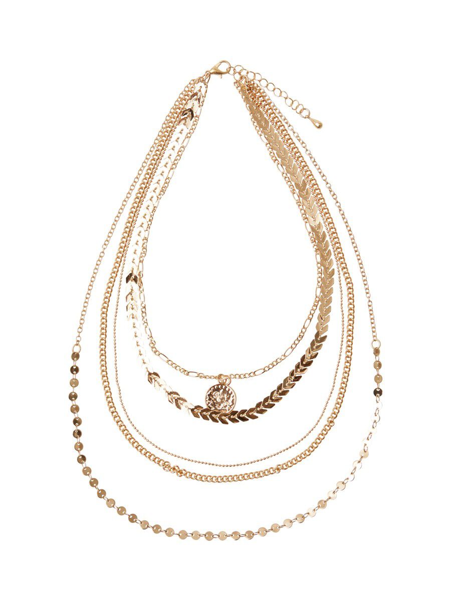VILA Kombi- Anhänger Halskette Damen Gold günstig online kaufen