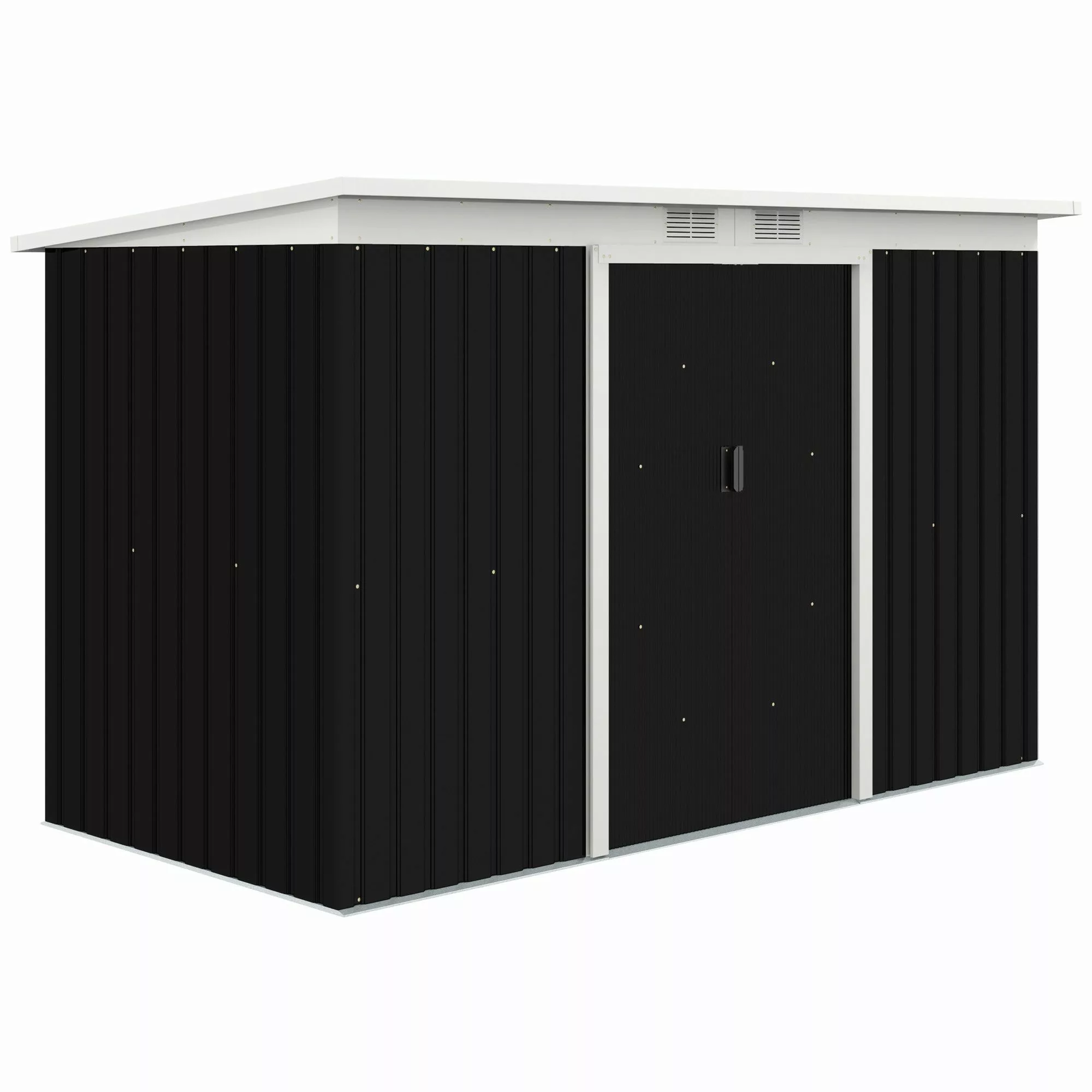 Outsunny Gerätehaus Gartenhaus mit Schiebetür, Fenster, günstig online kaufen