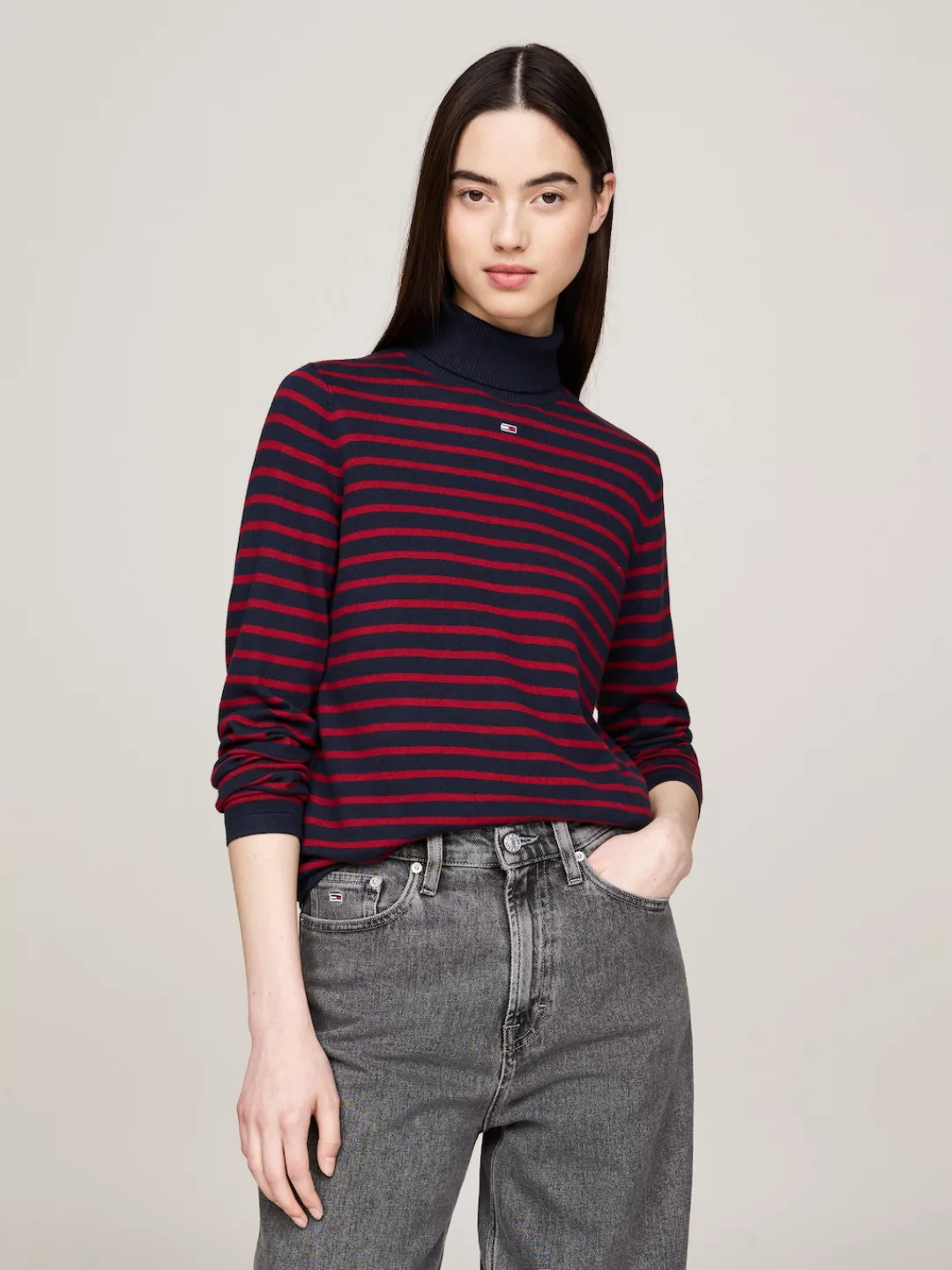 Tommy Jeans Curve Rollkragenpullover "TJW ESSENTIAL TRTLNK SWEATER EXT", mi günstig online kaufen