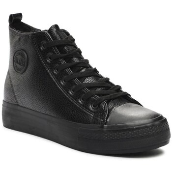 Big Star  Herrenstiefel Trampki Wysokie Na Platformie Ocieplane M Czarne günstig online kaufen