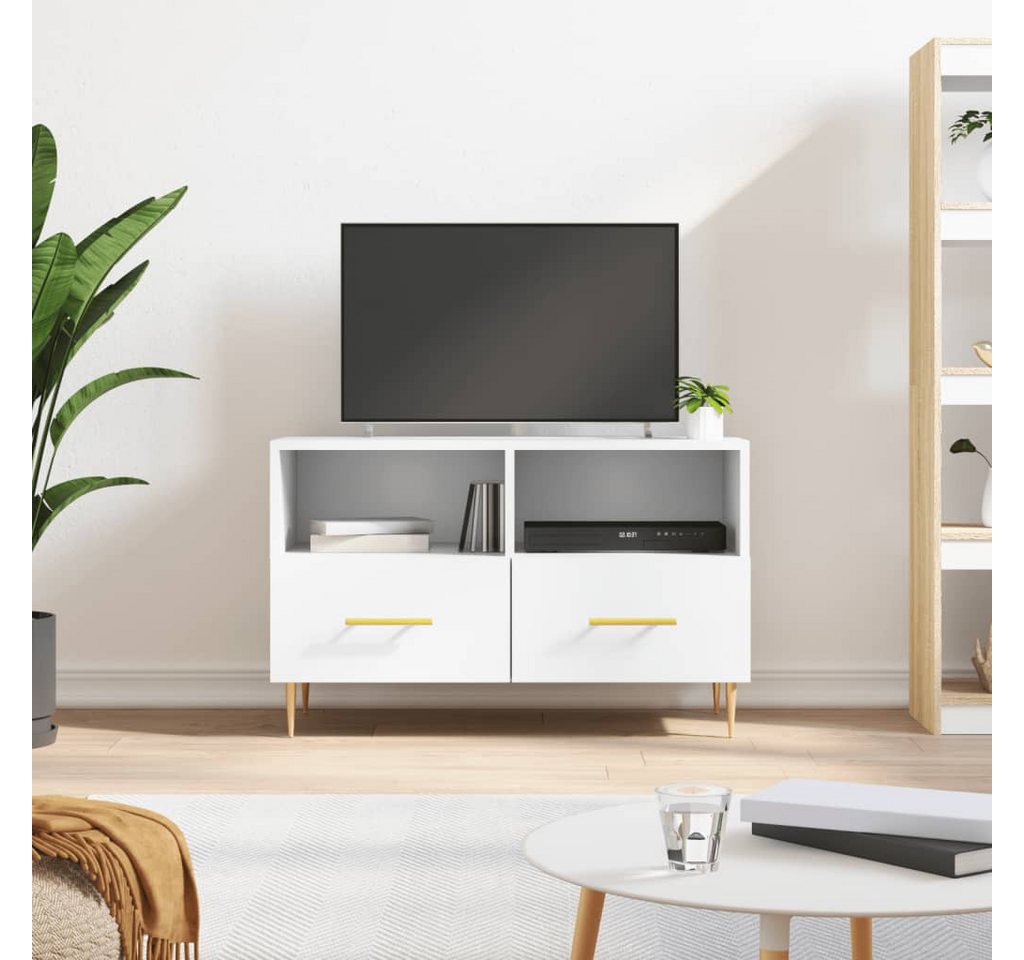 vidaXL TV-Schrank TV-Schrank Weiß 80x36x50 cm Spanplatte günstig online kaufen