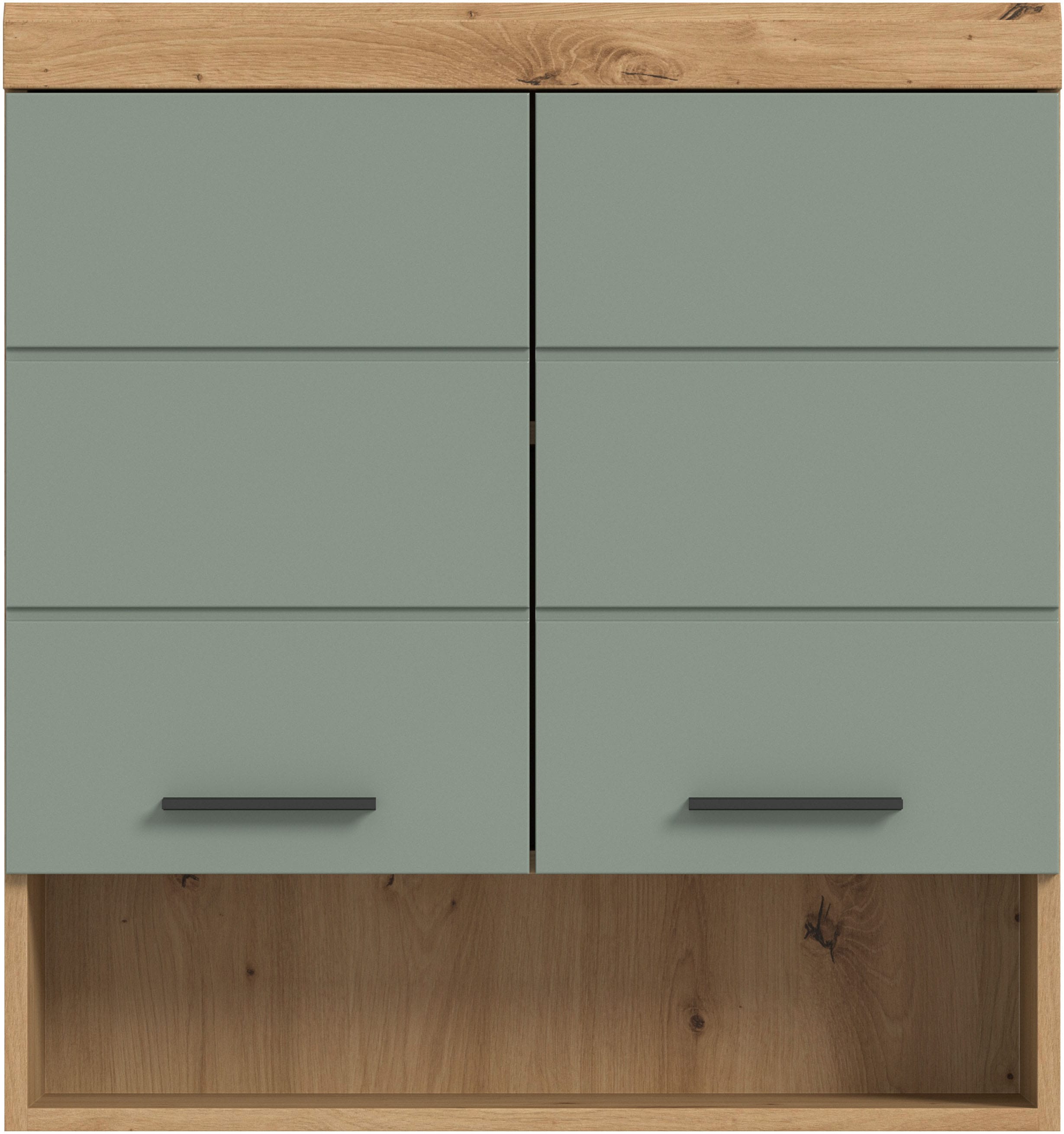 INOSIGN Hängeschrank "Siena, Breite 74cm, 2 Türen, 1 offenes Fächer, MDF-Fr günstig online kaufen