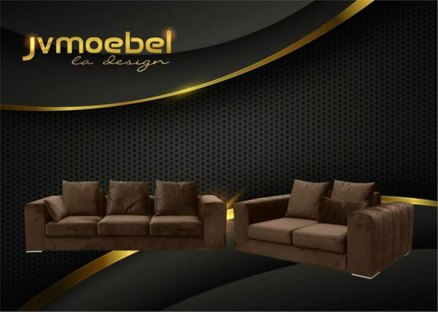 JVmoebel Sofa Sofagarnitur Big Set 32 Sitzer Textil Sofa Couch Wohnzimmer G günstig online kaufen