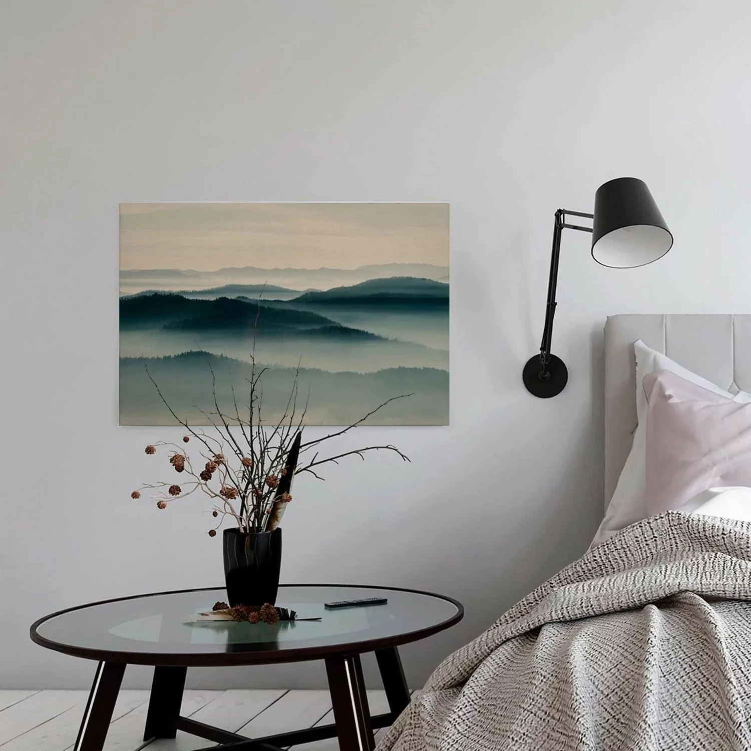 A.S. Création Leinwandbild "horizon", Landschaft, (1 St.), Keilrahmen Bild günstig online kaufen