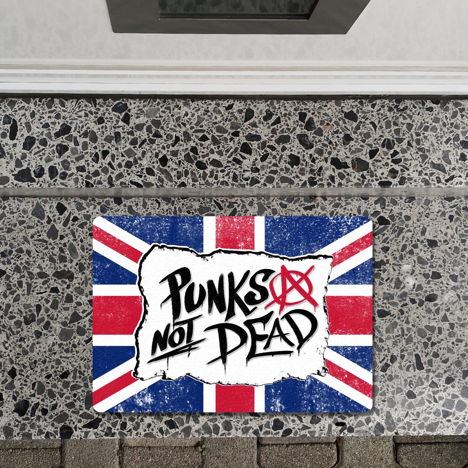 speecheese Fußmatte Punks not Dead Union günstig online kaufen