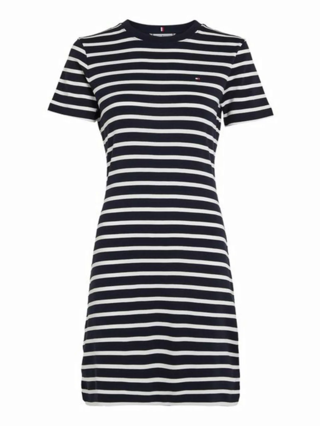 Tommy Hilfiger Shirtkleid NEW CODY STR SLIM KNEE DRS SS mit allover Streife günstig online kaufen