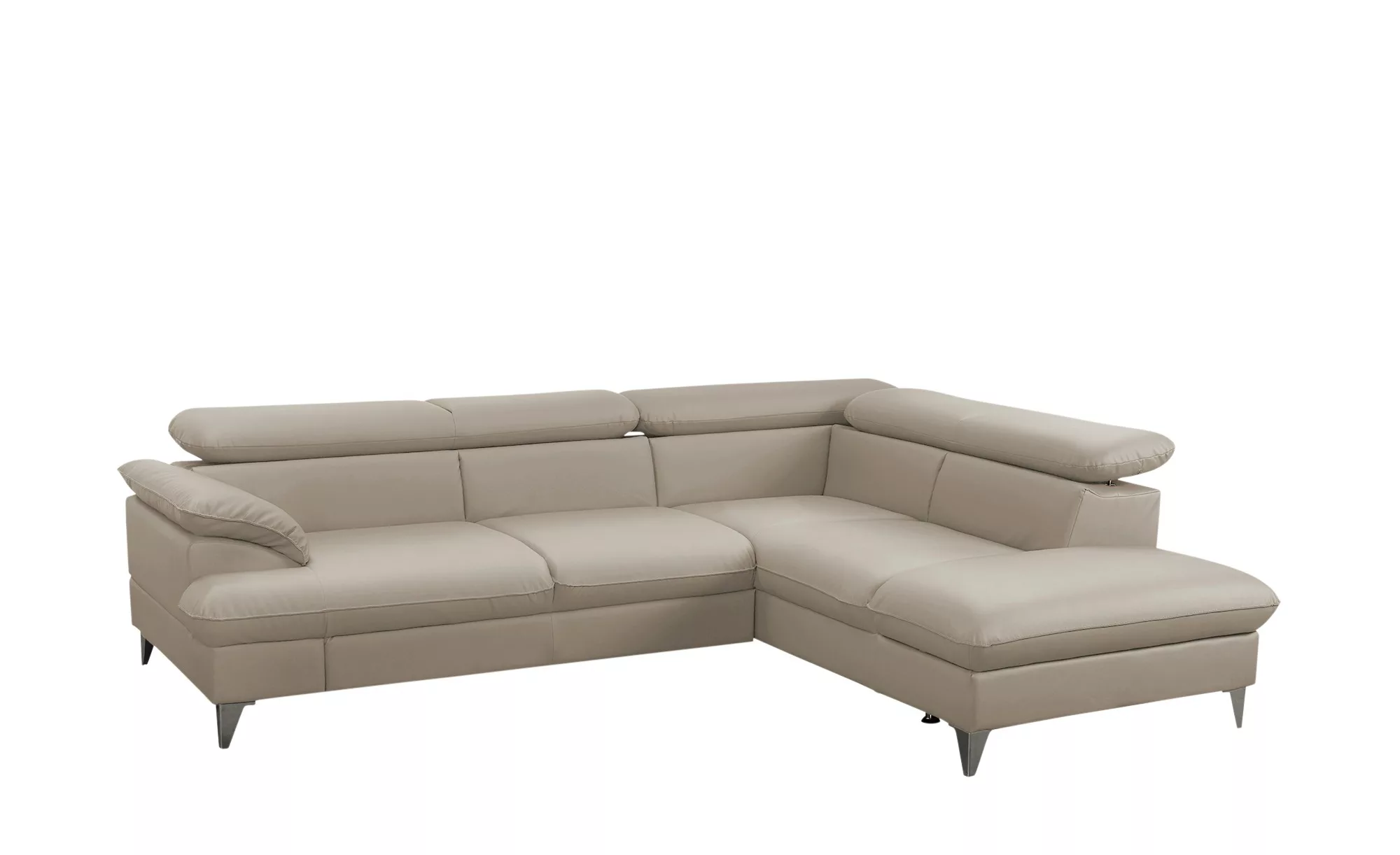 uno Ecksofa aus Kunstleder David ¦ beige ¦ Maße (cm): B: 256 H: 74 T: 208.0 günstig online kaufen