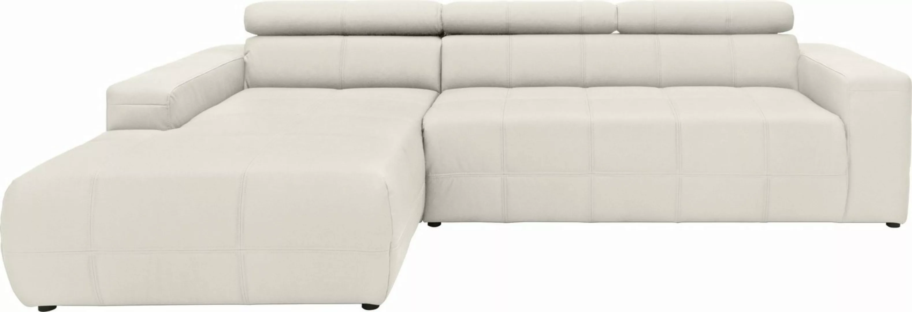 DOMO collection Ecksofa "Brandon große Ausführung B/T/H: 289/177/80 cm, auc günstig online kaufen