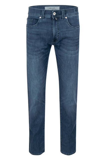 Pierre Cardin 5-Pocket-Jeans PIERRE CARDIN LYON TAPERED dark blue used buff günstig online kaufen