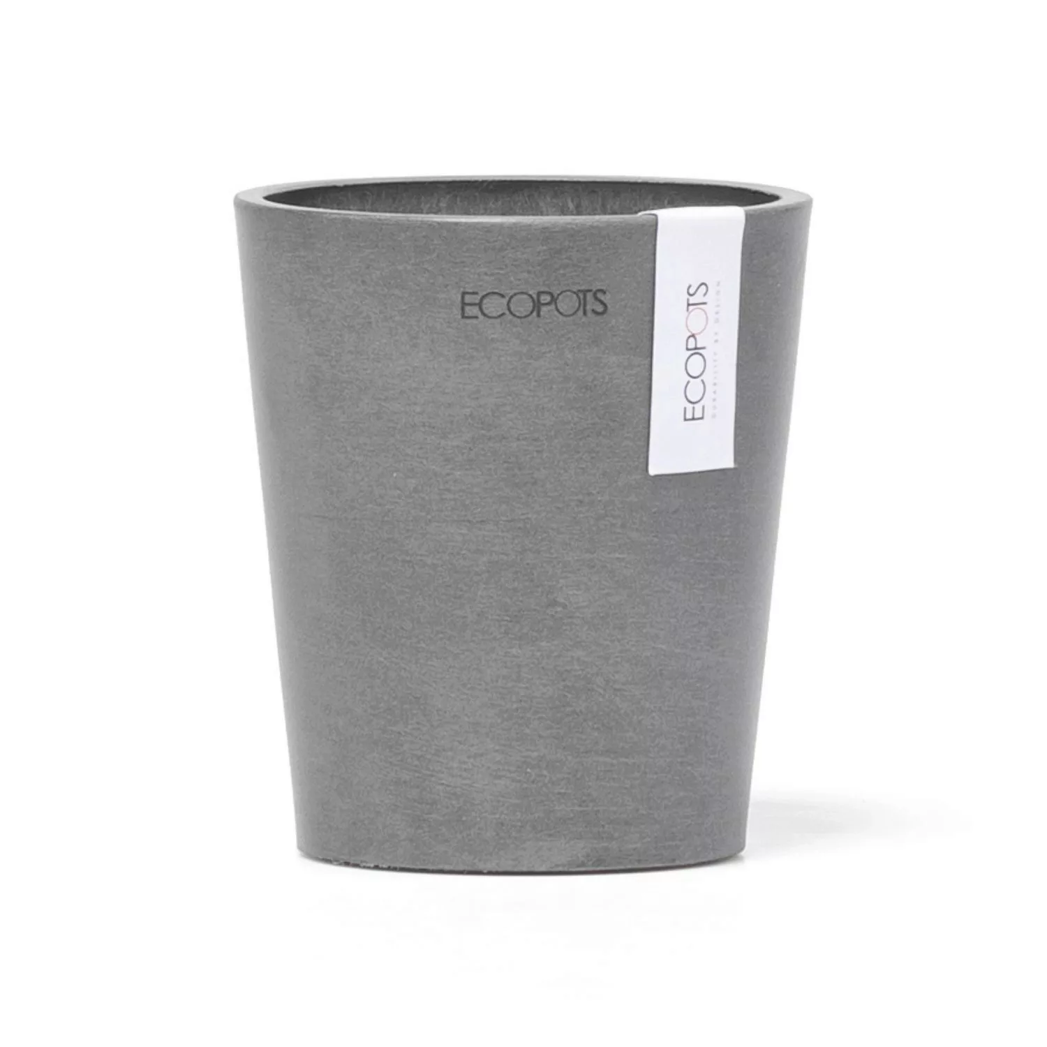 Ecopots Pflanztopf Morinda Grau 11 cm x 12,4 cm günstig online kaufen