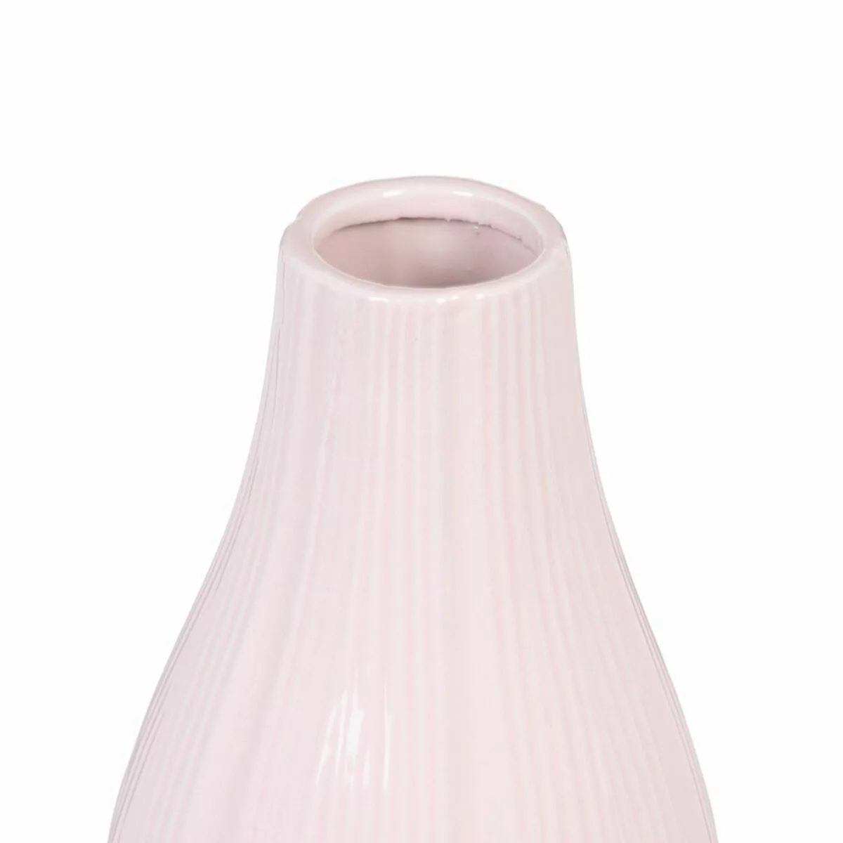 Vase 13 X 13 X 25,5 Cm Aus Keramik Rosa günstig online kaufen