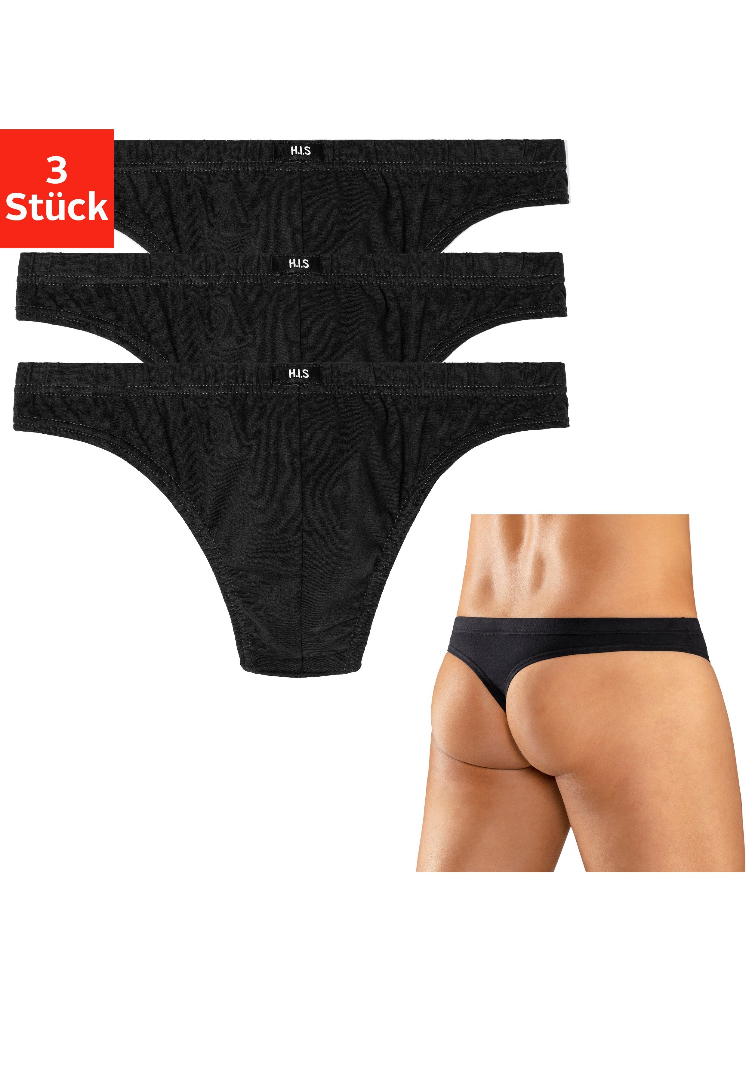 H.I.S String (Packung, 3-St) aus weichem günstig online kaufen