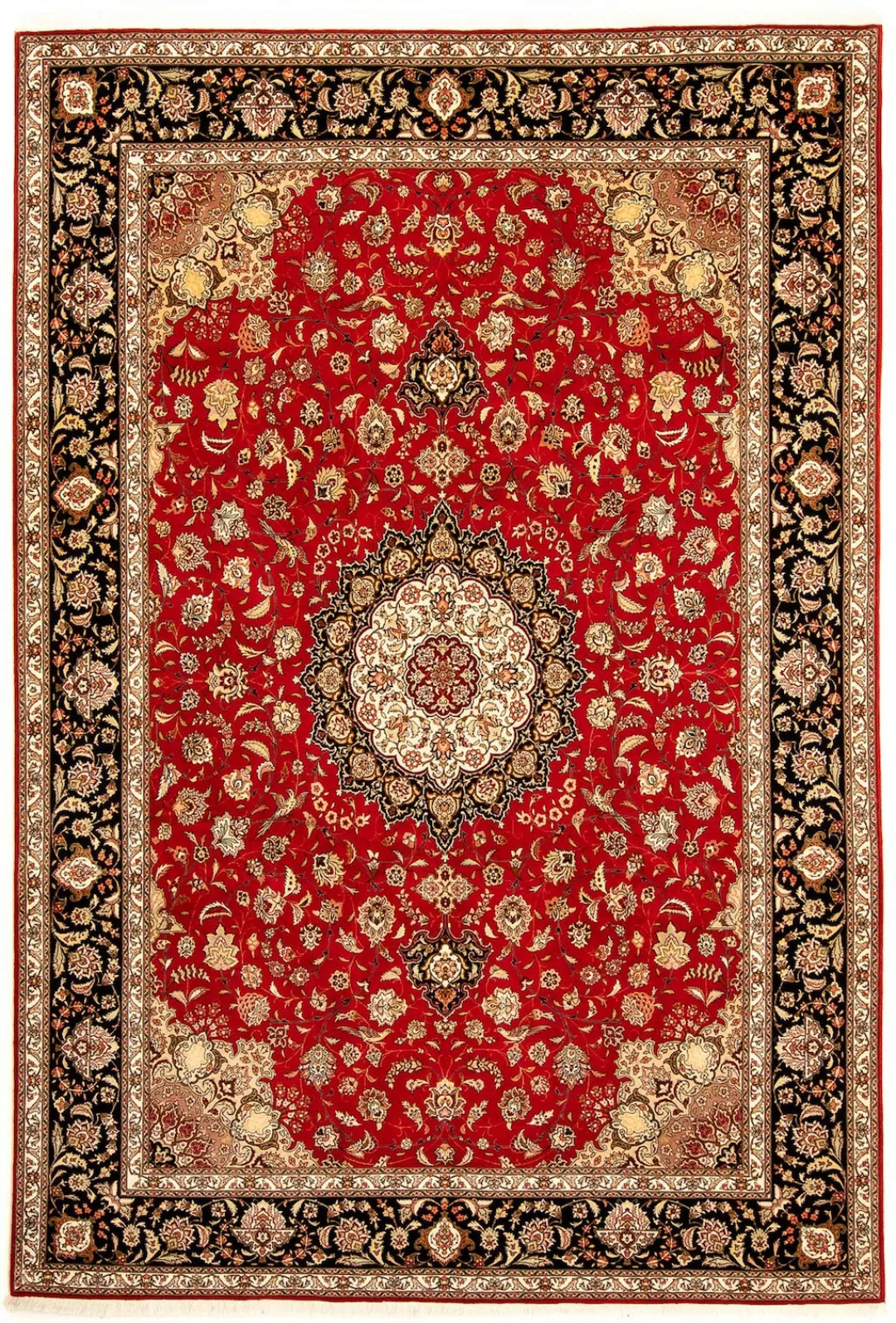 morgenland Orientteppich »Perser - Täbriz - Royal - 350 x 253 cm - rot«, re günstig online kaufen