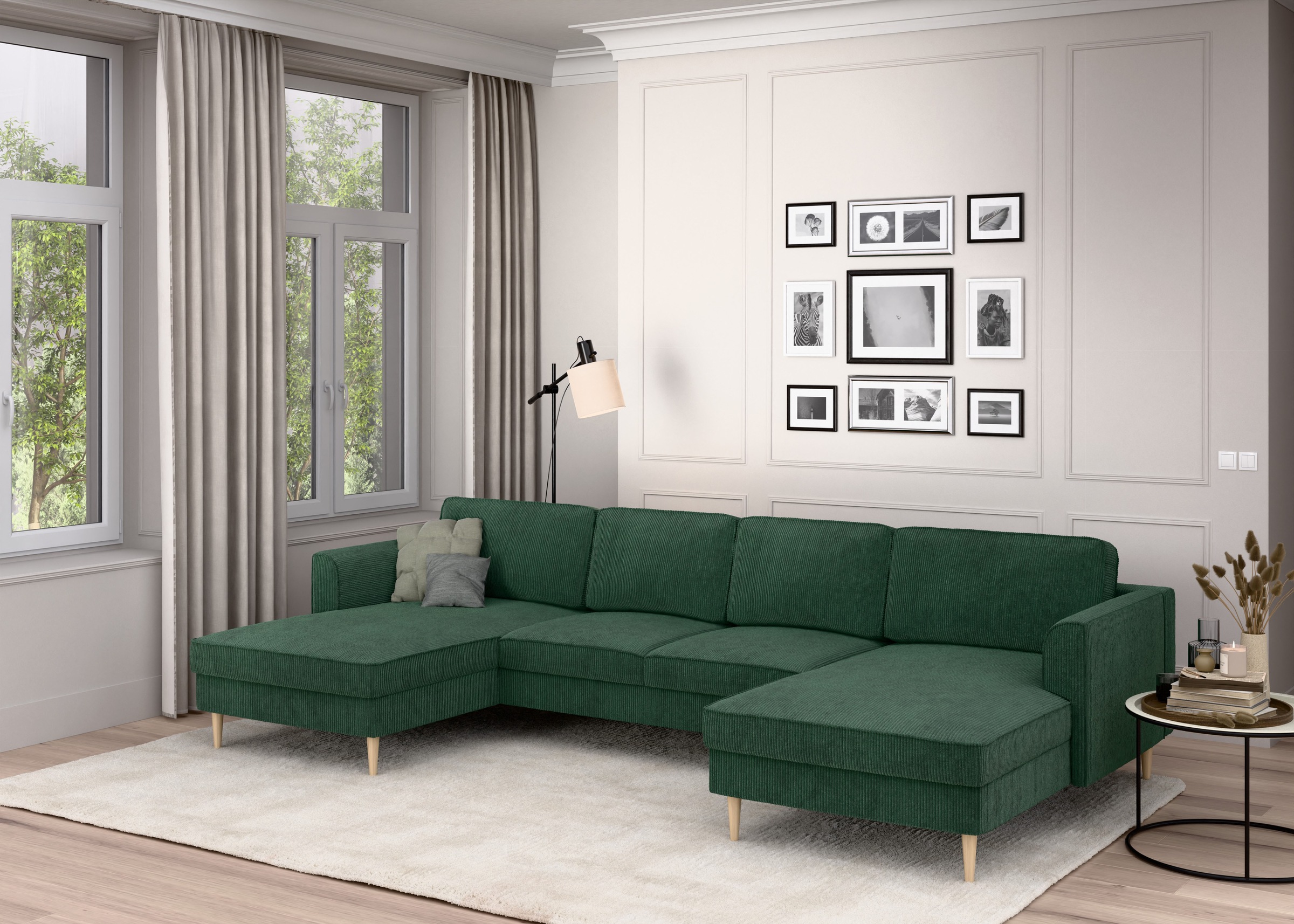 Home affaire Wohnlandschaft »Booster Couch wahlweise mit Schlaffunktion und günstig online kaufen