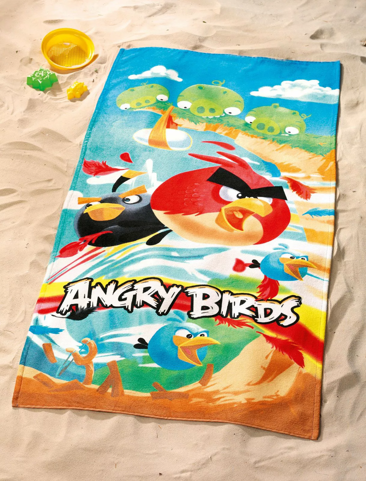 Angry Birds  Strandtuch / Strandlaken Badelaken  75x150  "G 67 400 AB1 100" günstig online kaufen