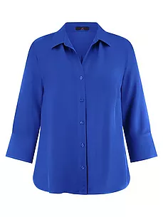 Bluse 3/4-Arm Emilia Lay blau günstig online kaufen