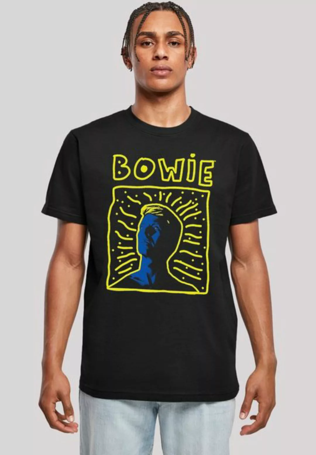 F4NT4STIC T-Shirt T-Shirt David Bowie 90s Frame Herren,Premium Merch,Regula günstig online kaufen