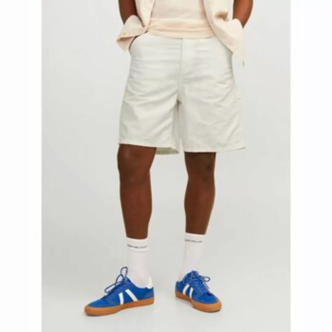 Jack & Jones  Shorts 12255496 CARPENTER LINEN-CLOUD DANCER günstig online kaufen