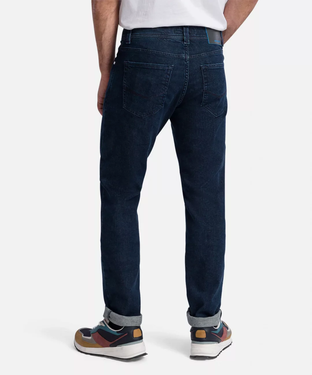 Pierre Cardin Jeans Lyon Tapered Future Flex Dunkel Blau - Größe W 42 - L 3 günstig online kaufen