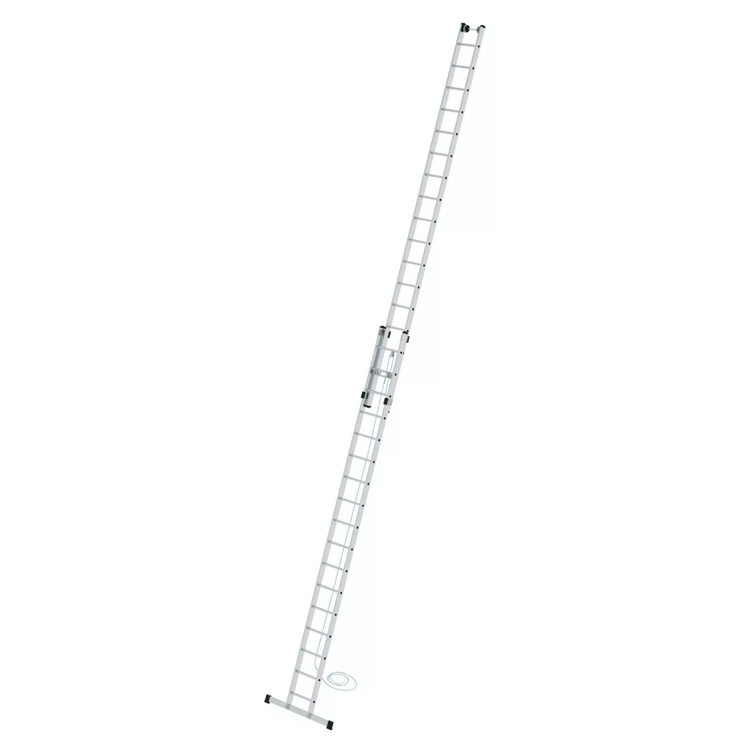 PROREGAL Sprossen-Seilzugleiter mit Standard-Traverse 2 x 17 Sprossen günstig online kaufen