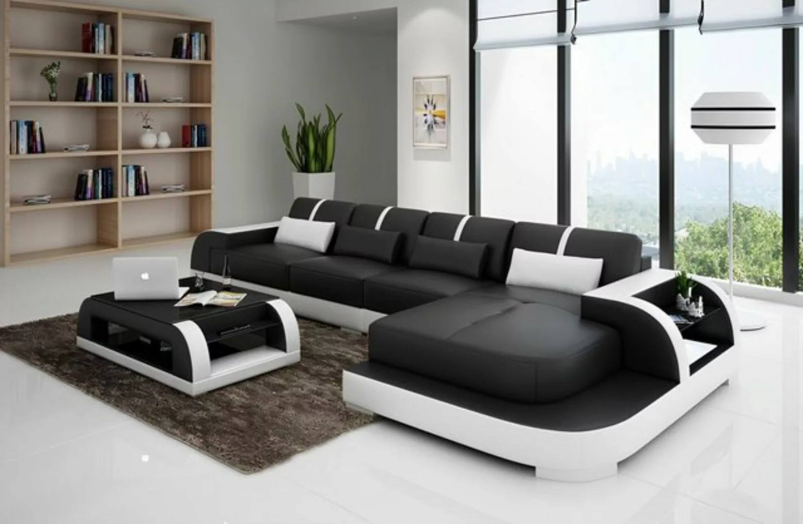 JVmoebel Ecksofa Ecksofa Sofa Couch Polster Wohnlandschaft Polsterecke Desi günstig online kaufen