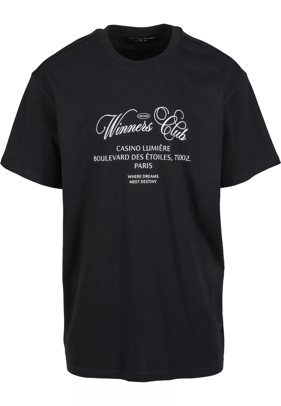 MisterTee T-Shirt "MisterTee Winners Club Oversize Tee" günstig online kaufen