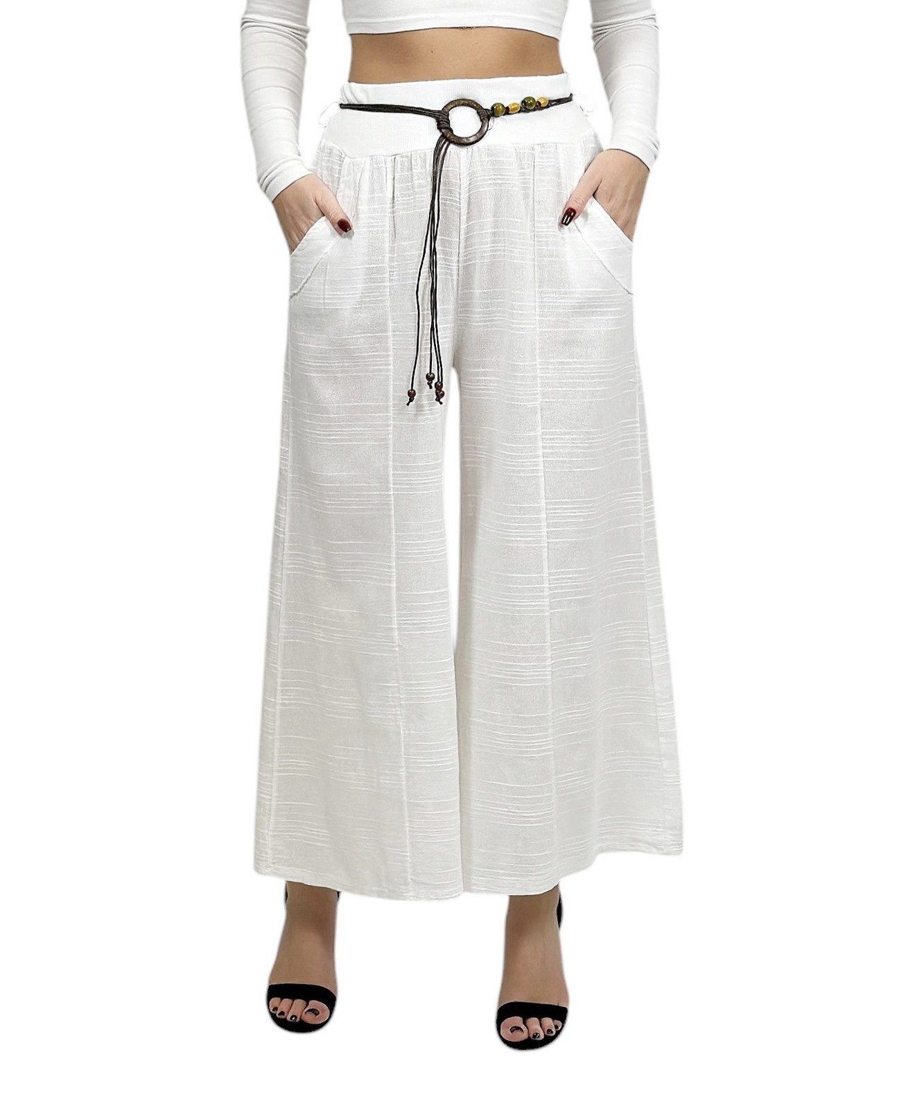 Mississhop Stoffhose Baumwollhose 100 % Baumwolle günstig online kaufen