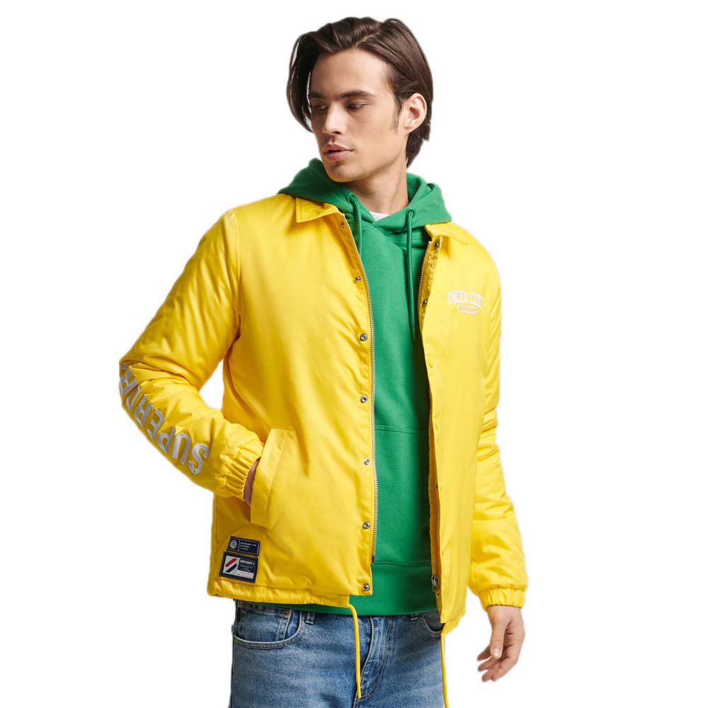 Superdry Snap Coach Jacke XL Nautical Yellow günstig online kaufen