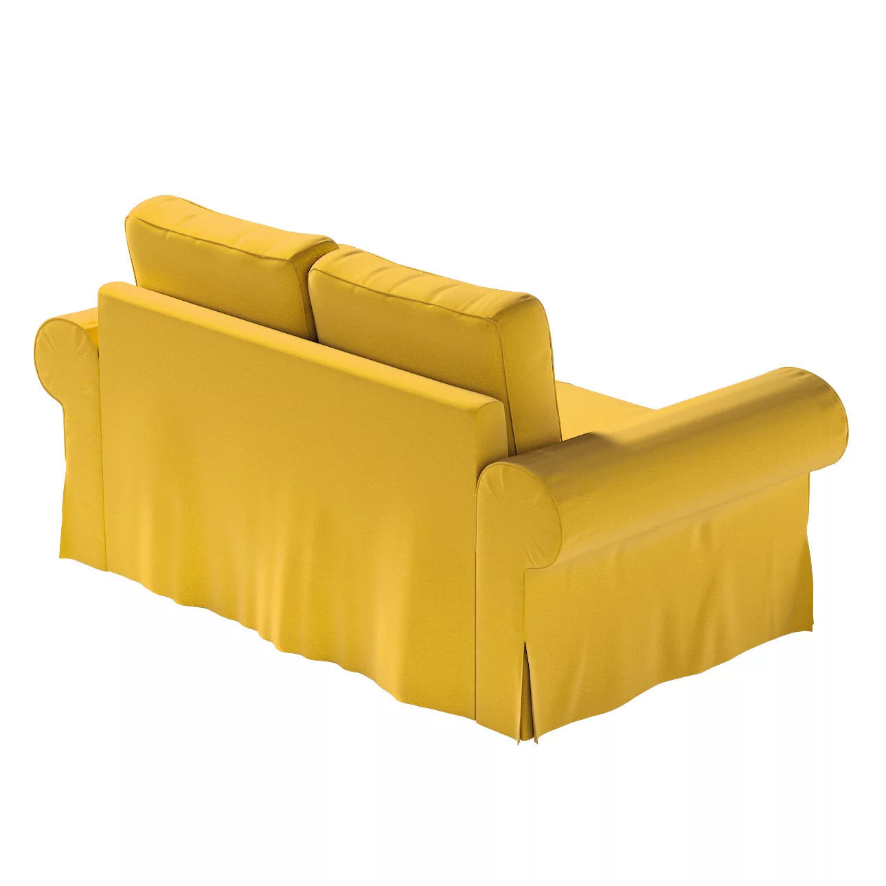 Bezug für Backabro 2-Sitzer Sofa ausklappbar, honiggelb, Bezug für Backabro günstig online kaufen