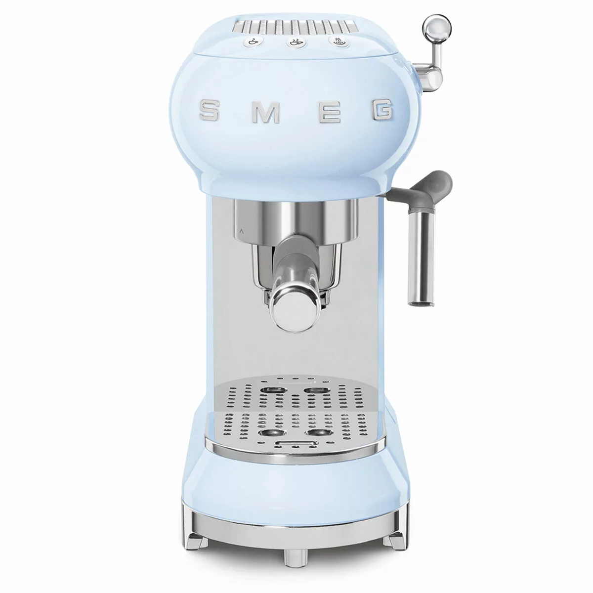 Smeg - ECF01 Espresso Kaffeemaschine mit Siebträger - hellblau/pastellblau/ günstig online kaufen