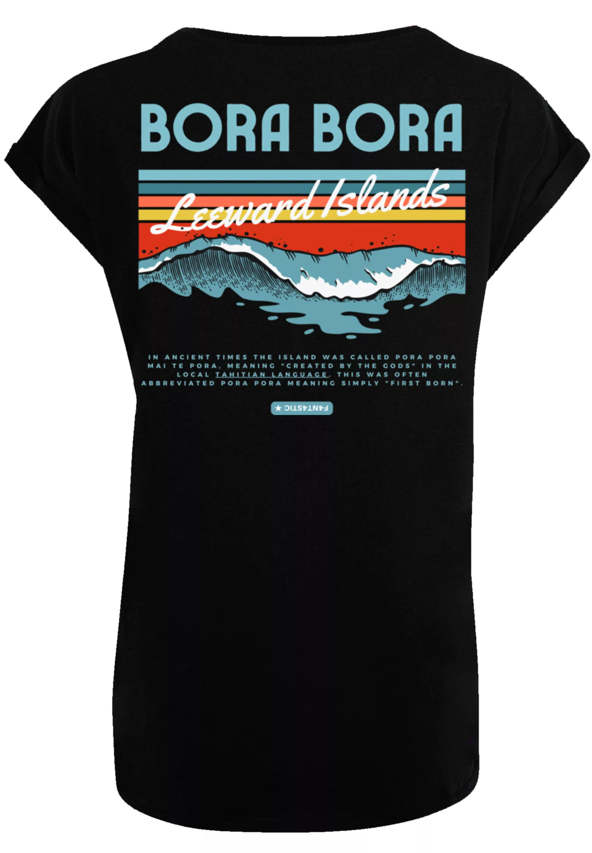 F4NT4STIC T-Shirt "PLUS SIZE Bora Bora Leewards Island", Print günstig online kaufen